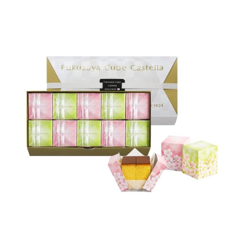 福砂屋長崎蛋糕 CUBE  10入禮盒