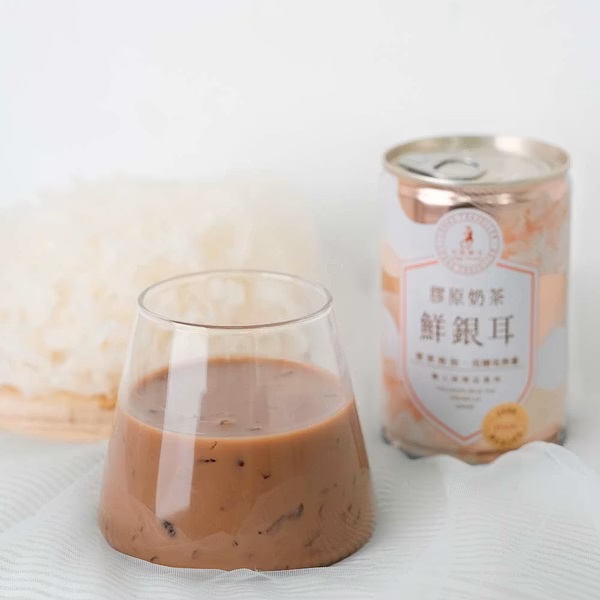 【光茵樂活】膠原奶茶鮮銀耳16入箱裝組