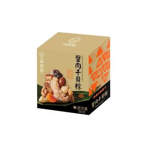 【錦霞樓】蟹肉干貝粽禮盒(3入)