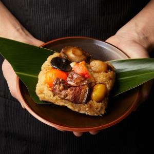 【錦霞樓】尋真海陸龍鮑粽禮盒(2入)