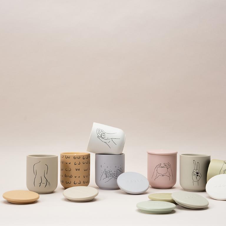 英國M&AElig;GEN Vox 蠟燭-Love Bomb 大黃&茴香/240g