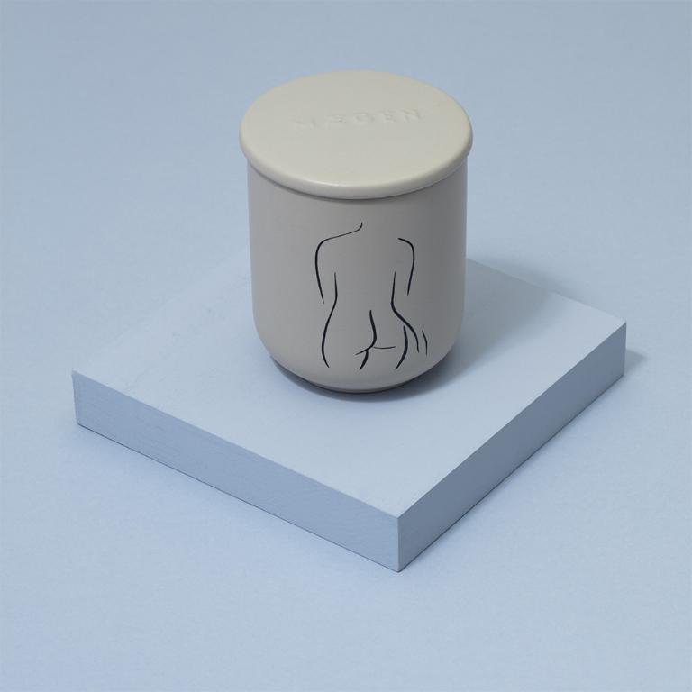 英國M&AElig;GEN Vox 蠟燭-Silhouette 黑咖啡&佛手柑/240g