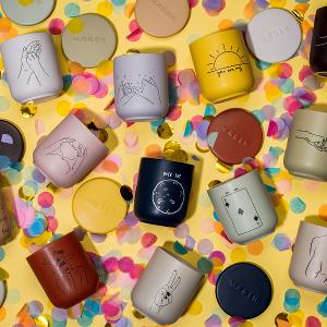 英國M&AElig;GEN Vox 蠟燭-Love Bomb 大黃&茴香/240g