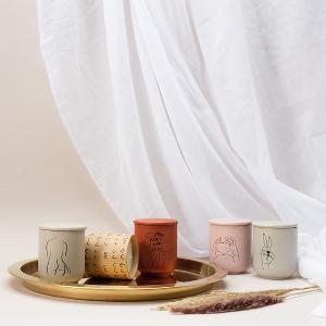 英國M&AElig;GEN Vox 蠟燭-Love Bomb 大黃&茴香/240g