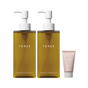 THREE 平衡潔膚油N超值組