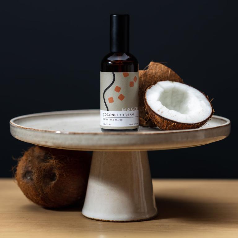 英國M&AElig;GEN 香氛噴霧-椰子&奶霜/100ml