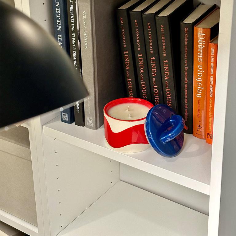 英國M&AElig;GEN Pablo 附蓋陶瓷蠟燭-茉莉&雪松/200g