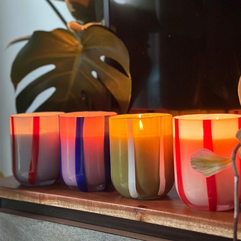 英國M&AElig;GEN Atina 玻璃杯蠟燭-橄欖&檸檬/280g