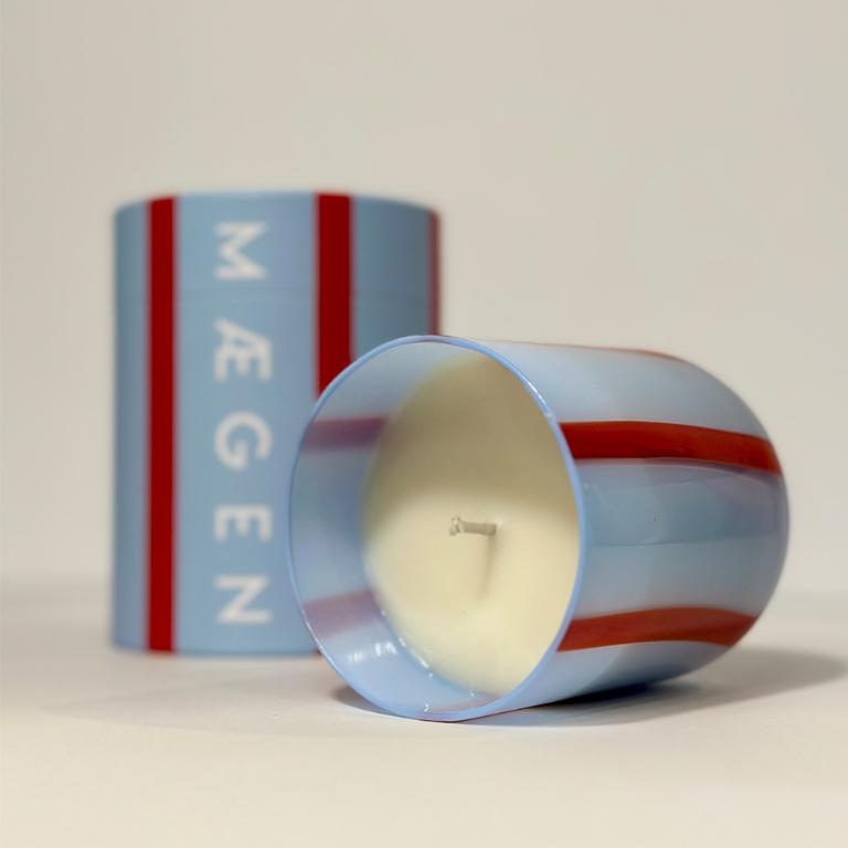 英國M&AElig;GEN Atina 玻璃杯蠟燭-番茄&薄荷/280g