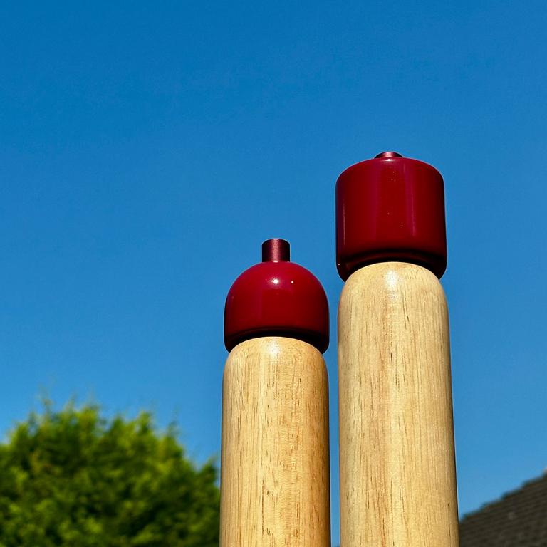 英國M&AElig;GEN 胡椒&海鹽研磨罐-紅