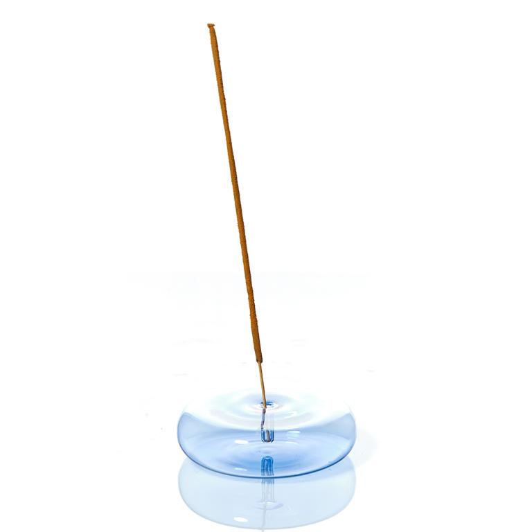 英國M&AElig;GEN 波紋線香座-藍