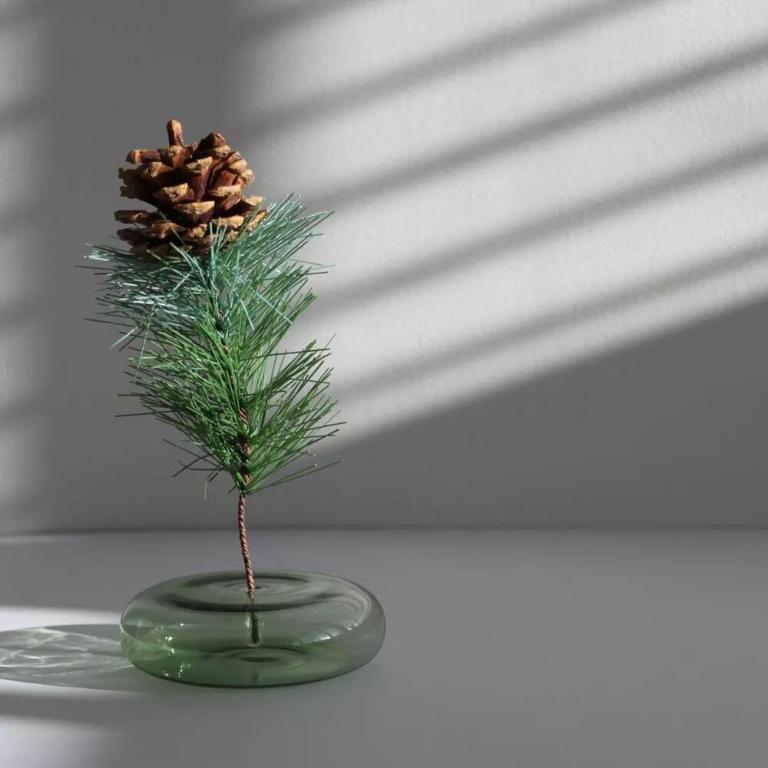 英國M&AElig;GEN 波紋線香座-綠