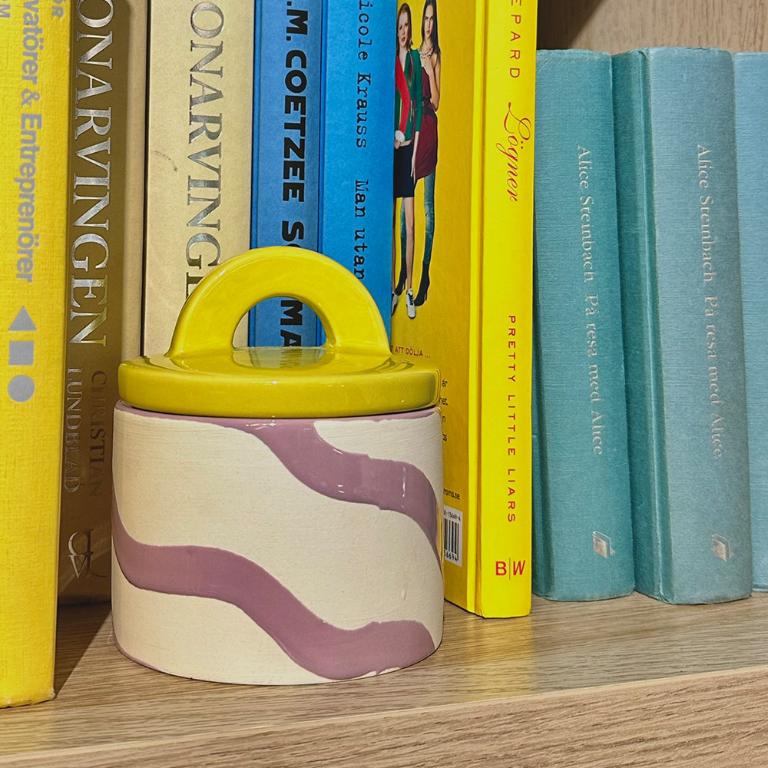 英國M&AElig;GEN Pablo 附蓋陶瓷蠟燭-水蓮花&玫瑰/200g