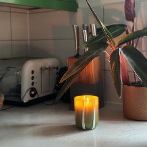 英國M&AElig;GEN Atina 玻璃杯蠟燭-橄欖&檸檬/280g