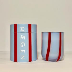 英國M&AElig;GEN Atina 玻璃杯蠟燭-番茄&薄荷/280g