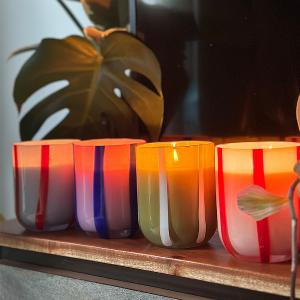 英國M&AElig;GEN Atina 玻璃杯蠟燭-橄欖&檸檬/280g