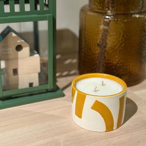 英國M&AElig;GEN Pablo 附蓋陶瓷蠟燭-香柚&鼠尾草/200g