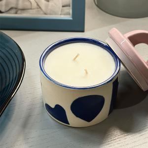 英國M&AElig;GEN Pablo 附蓋陶瓷蠟燭-青脆蘋果/200g