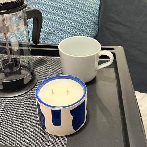 英國M&AElig;GEN Pablo 附蓋陶瓷蠟燭-青脆蘋果/200g