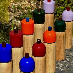 英國M&AElig;GEN 胡椒&海鹽研磨罐-綠