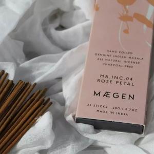 英國M&AElig;GEN 瑪薩拉線香-玫瑰花瓣