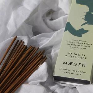 英國M&AElig;GEN 瑪薩拉線香-白鼠尾草