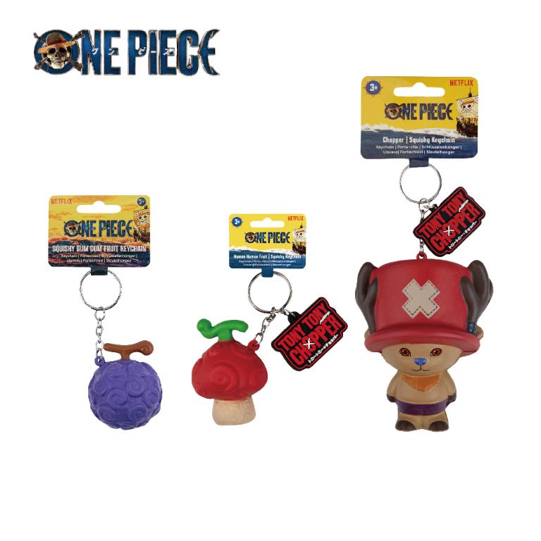預購-5/15到貨 Netflix官方授權｜《ONE PIECE航海王》傳奇冒險捏捏樂吊飾-惡魔果實/喬巴