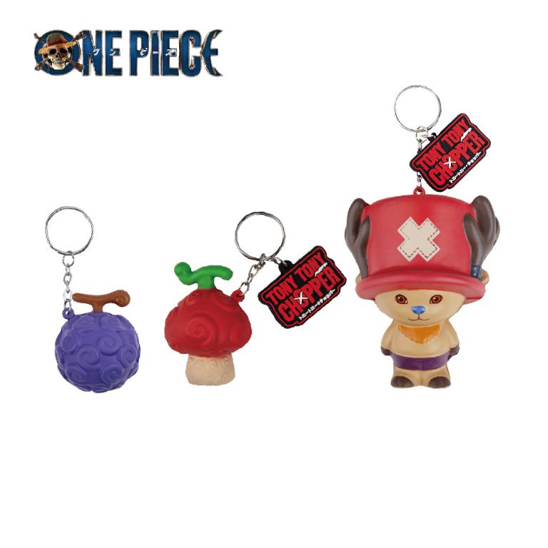 預購-5/15到貨 Netflix官方授權｜《ONE PIECE航海王》傳奇冒險捏捏樂吊飾-惡魔果實/喬巴