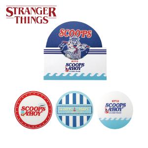 Netflix官方授權｜STRANGER THINGS 怪奇物語 傳奇熱血杯墊組(一套4入)