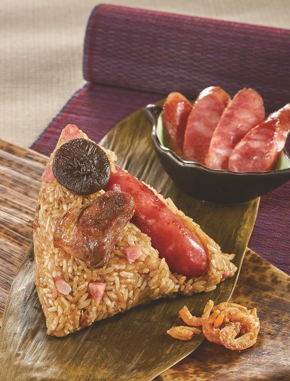 新東陽黑豬肉香腸粽