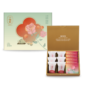 【春季限定】小福貴(玫瑰荔枝) X 深萃玫瑰花茶點禮盒