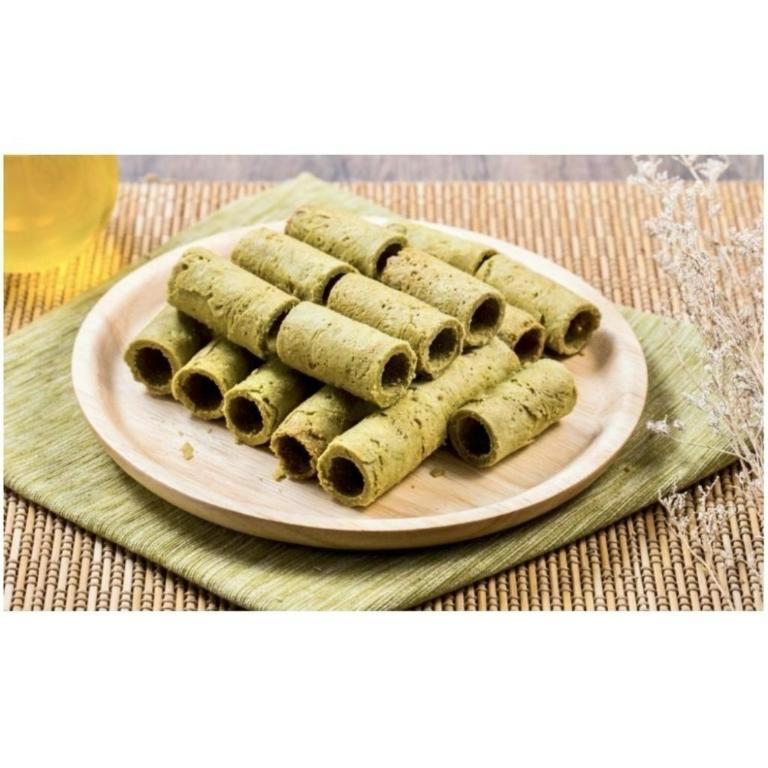 痴犬找茶系列-包種抹茶蛋捲