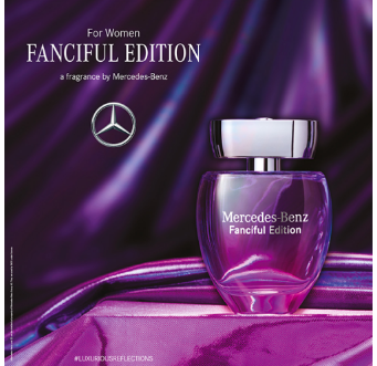 【MERCEDES-BENZ】霓戀女性淡香水90+60ml 贈抹茶香氛蠟燭180g