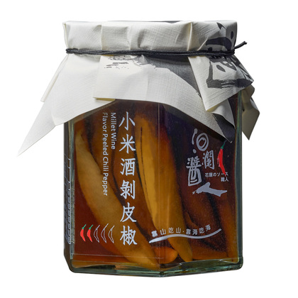 洄瀾醬人 小米酒剝皮椒