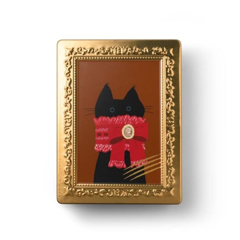 CACAOCAT petite小鐵盒 杏仁與牛奶可可