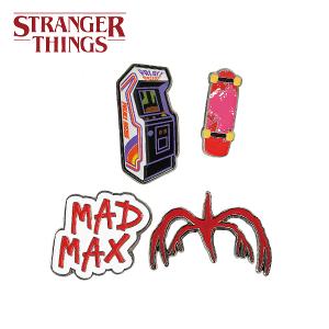 Netflix官方授權｜STRANGER THINGS 怪奇物語 傳奇戰備徽章組(一套4入) 