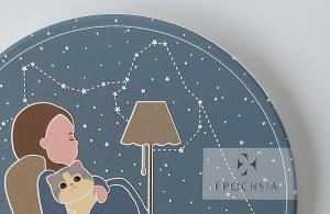 台灣 EPOCHSIA 陶瓷寵物吸水杯墊-曼赤肯