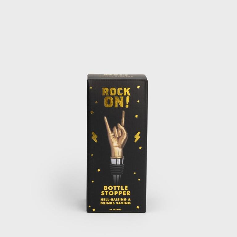 英國 Luckies Rock on 搖滾造型酒瓶塞