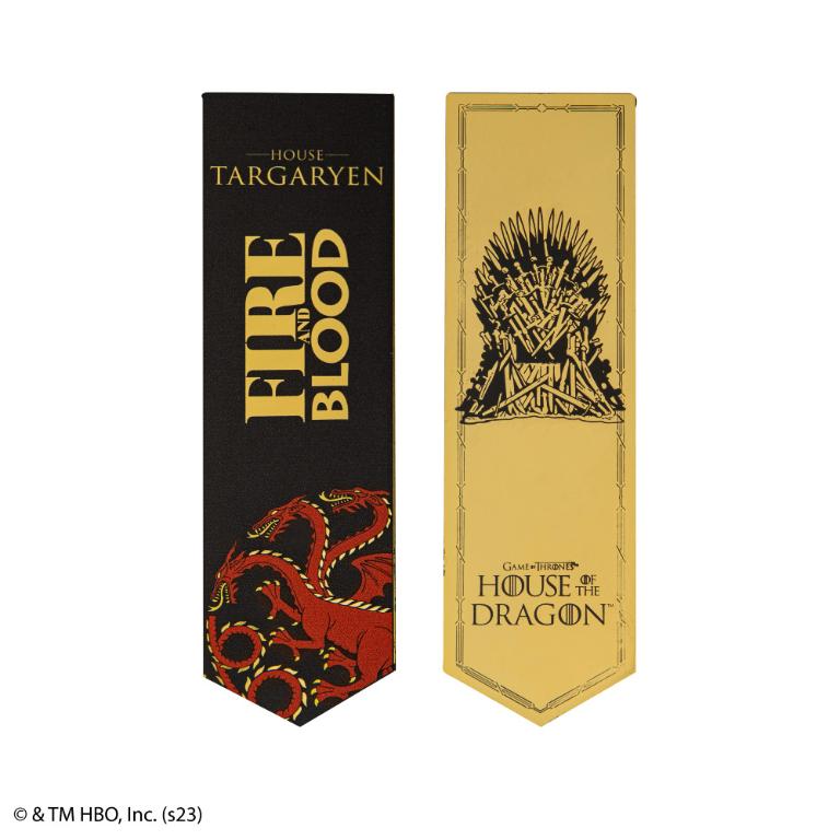官方授權｜《權力遊戲Game of Thrones》經典家徽金屬書籤