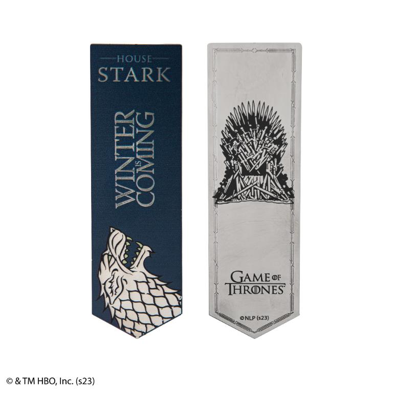官方授權｜《權力遊戲Game of Thrones》經典家徽金屬書籤
