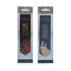 官方授權｜《權力遊戲Game of Thrones》經典家徽金屬書籤