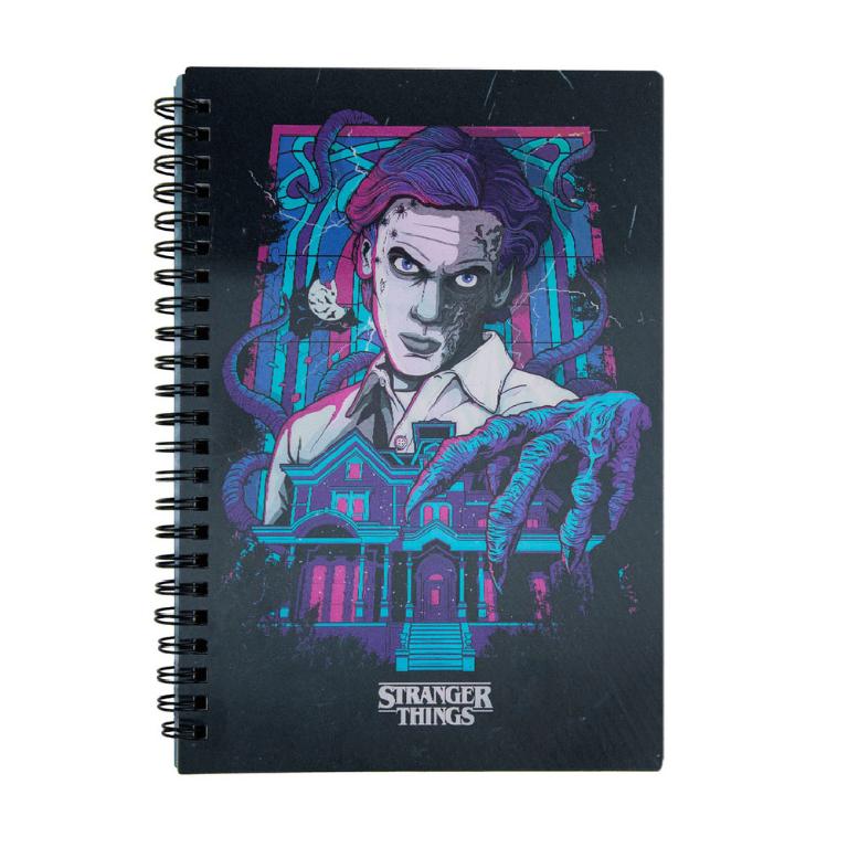 官方授權｜STRANGER THINGS 怪奇物語系列｜Vecna 變幻封面透鏡筆記本