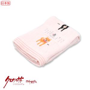 日本今治布柴犬毛巾 粉33x95公分
