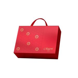 【台北晶華酒店】奶黃麻糬月餅禮盒(6入)