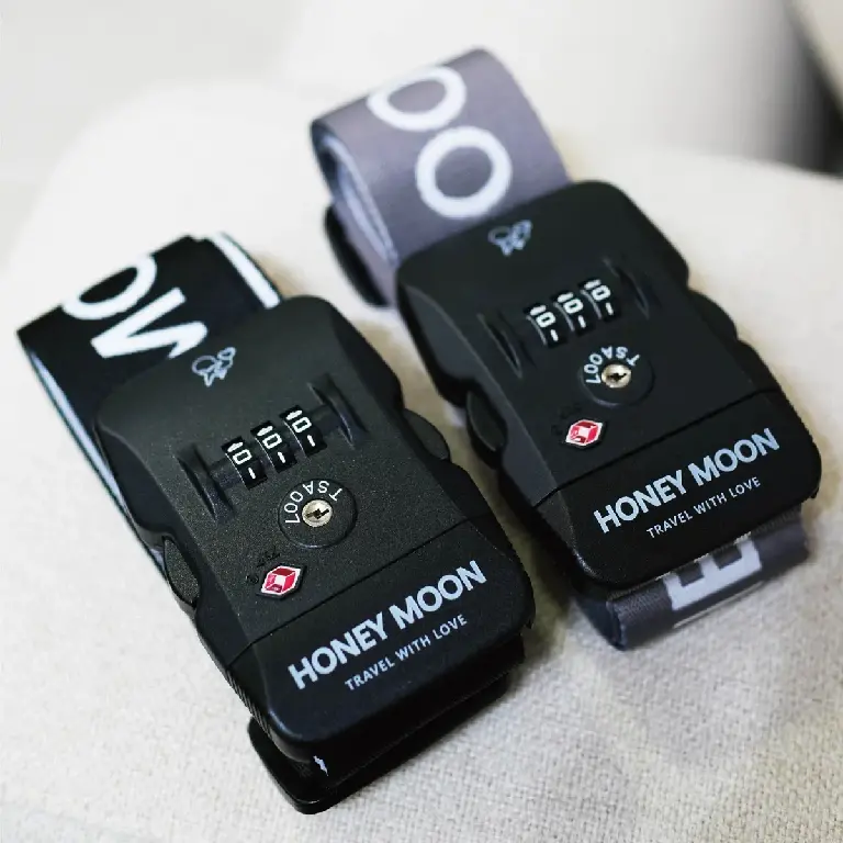 Honeymoon 品牌海關鎖行李束帶