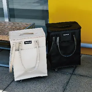 預購7/20到貨_新品登場｜Honeymoon 皮革購物袋推車 Pro-兩色