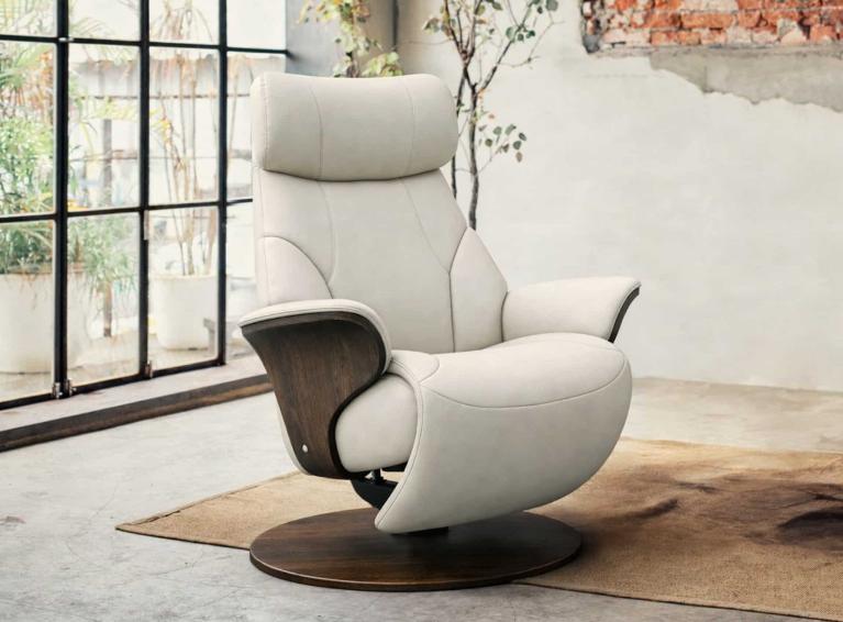 Stressless Adam(m) wood power velaro light grey walnut 舒適椅