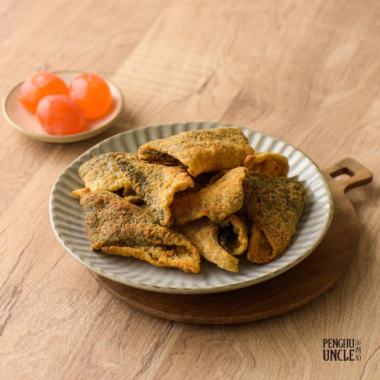 澎湖伯 魚皮(鹹蛋黃)
