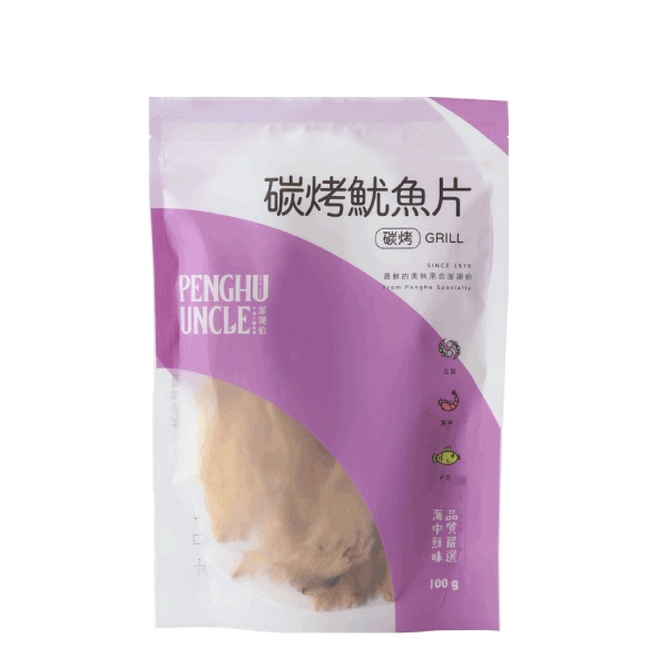 澎湖伯 碳烤魷魚片