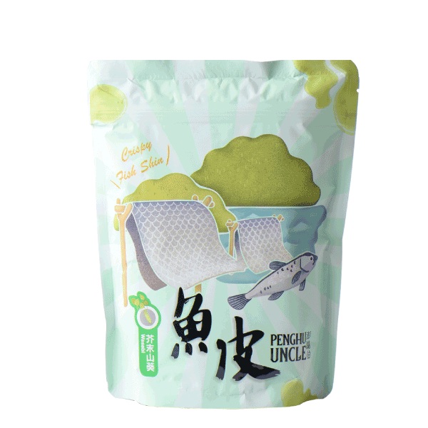 澎湖伯 魚皮(芥末山葵)